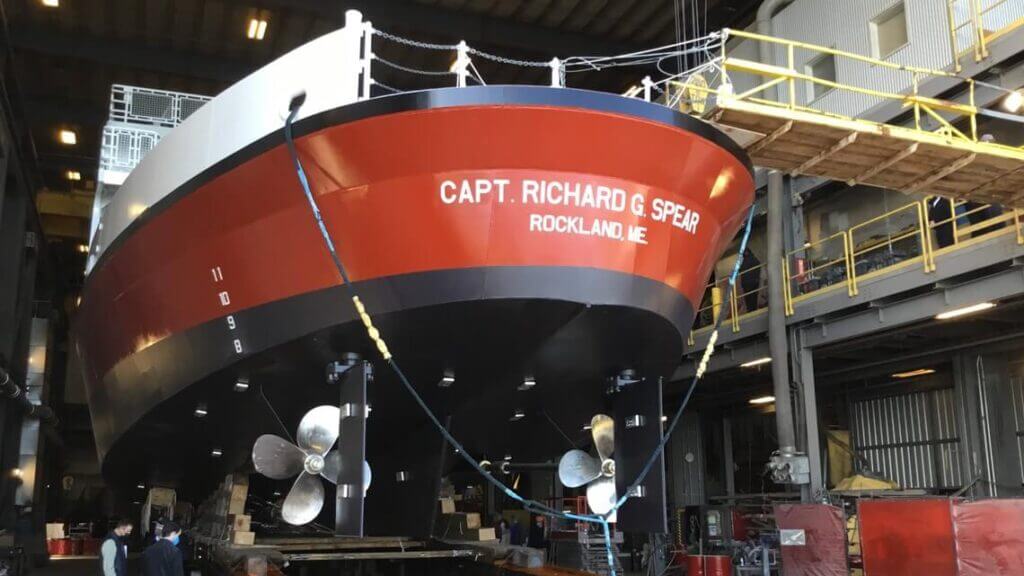 Captain Richard G. Spear, State Ferry Service boat.