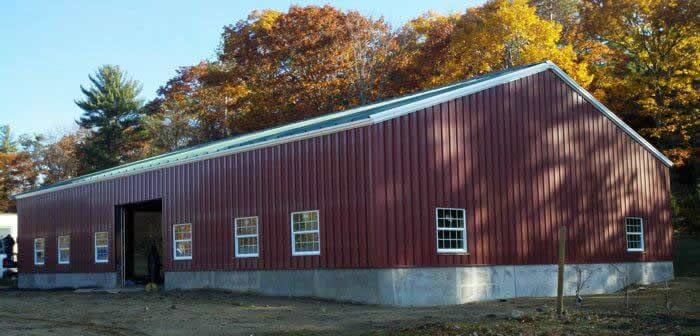 Image of a metal building.