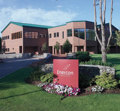 Enercon Technologies with entrance sign.