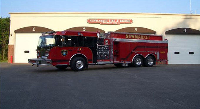 Newmarket Fire &amp; Rescue, New Market, New Hampshire.