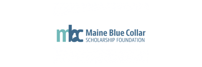 Logo for the Maine Blue Collar Scholarship Foundation.