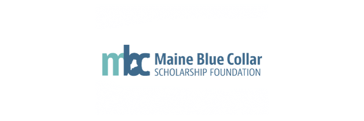 Logo for the Maine Blue Collar Scholarship Foundation.