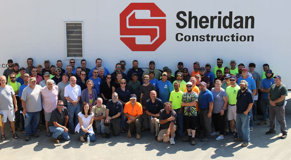 Sheridan Construction team.