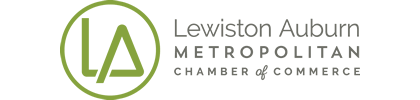 Logo for the Lewiston Auburn Chamber of Commerce.