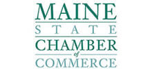 Logo for the Maine Chamber of Commerce.